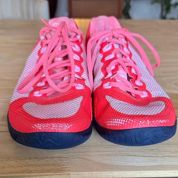 Nike Court Flare 2 Athletic Shoes Womens Sz 8 Casual Sneakers Red Pink Trainer - Picture 4 of 10